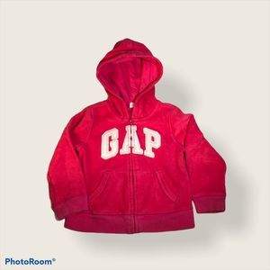 Gap, zip up hoodie sweater, pink